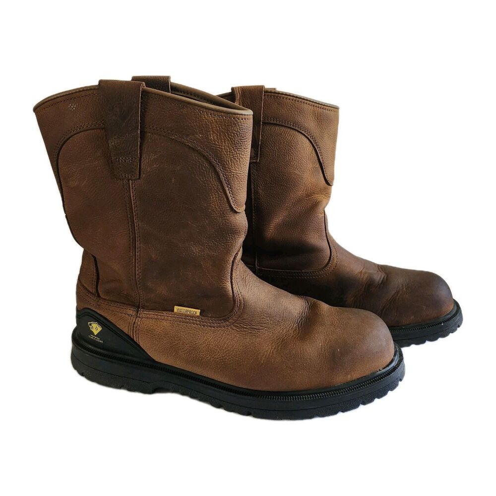 Herman Survivors Bison Waterproof Steel Toe Work Boots Men’s 14 D ASTM F2413-18
